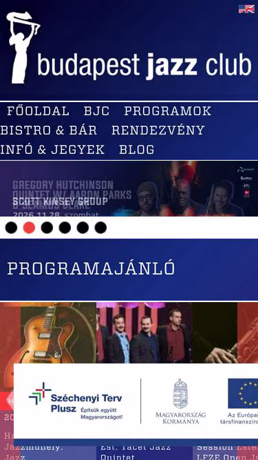 Screenshot of bjc.hu