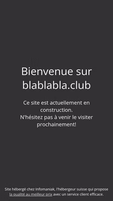 Screenshot of blablabla.club