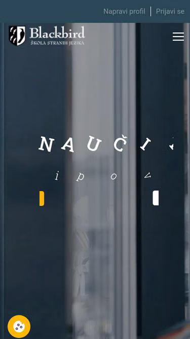 Screenshot of blackbird.co.rs