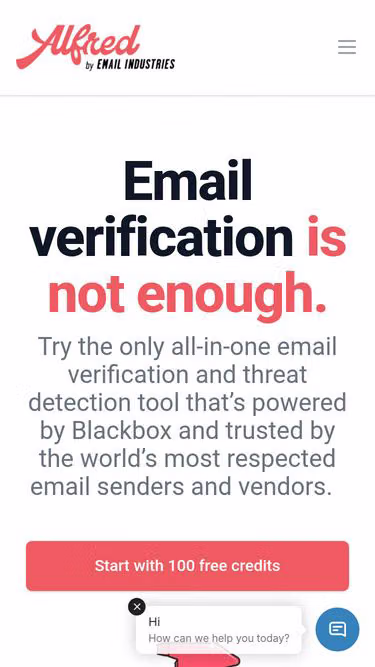 Screenshot of blackbox.email