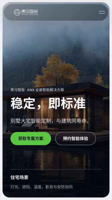 Screenshot of blackhorse.pro