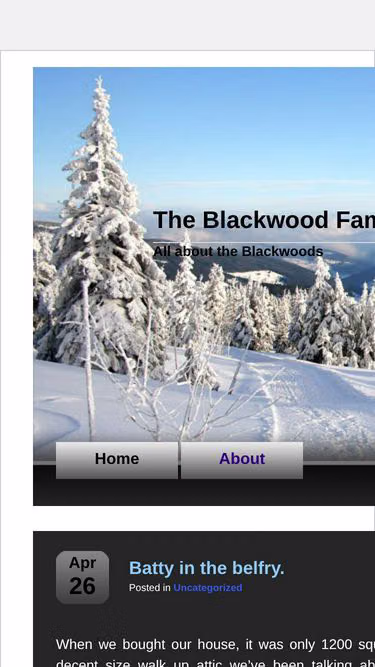 Screenshot of blackwood.ws