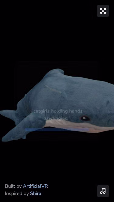 Screenshot of blahaj.ca