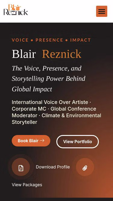 Screenshot of blair.co.ke