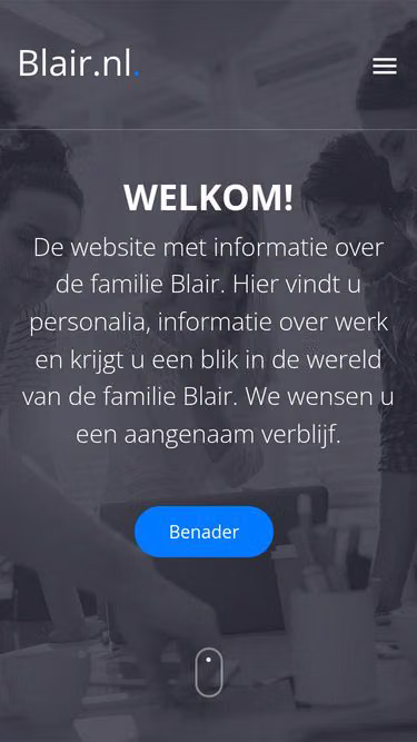 Screenshot of blair.nl