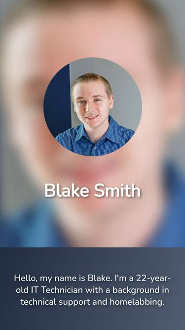 Screenshot of blake.surf