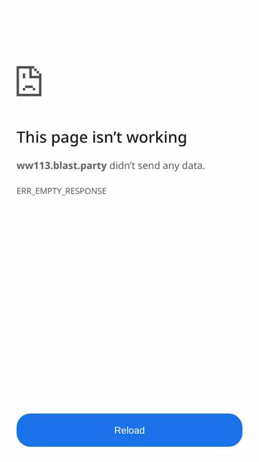 Screenshot of blast.party