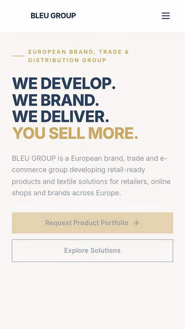 Screenshot of bleu.group