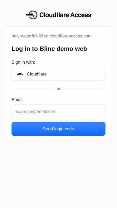 Screenshot of blinc.ai