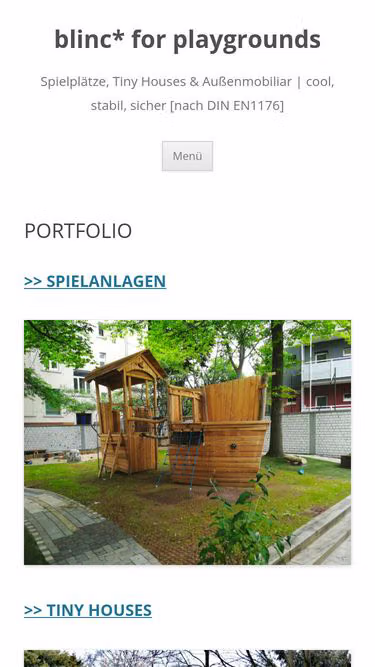 Screenshot of blinc.de