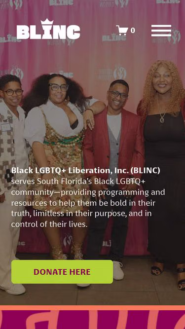 Screenshot of blinc.love