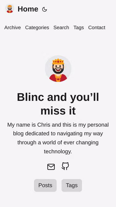Screenshot of blinc.nz