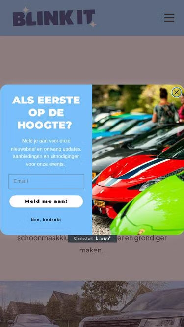 Screenshot of blinkit.nl
