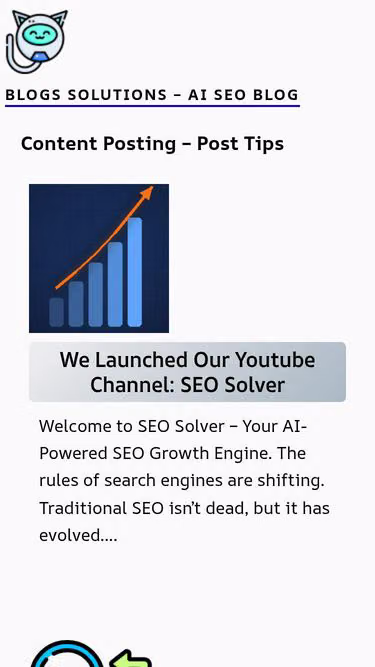 Screenshot of blogs.solutions