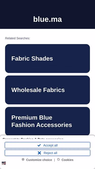 Screenshot of blue.ma