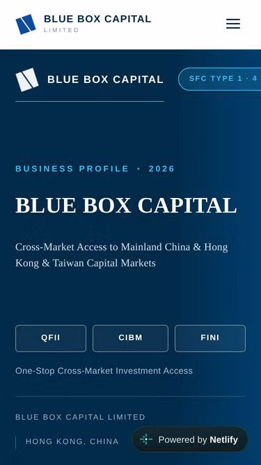 Screenshot of bluebox.capital
