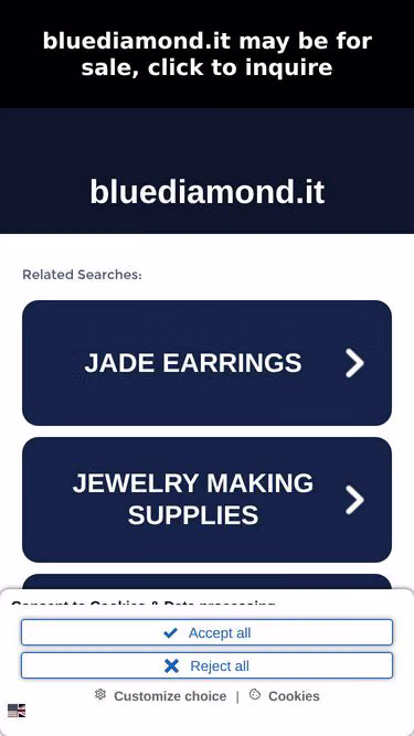 Screenshot of bluediamond.it
