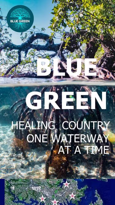 Screenshot of bluegreen.au