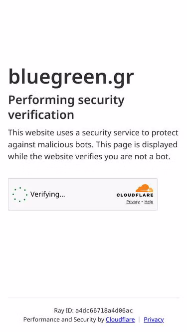 Screenshot of bluegreen.gr