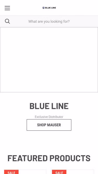 Screenshot of blueline.global