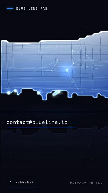Screenshot of blueline.io