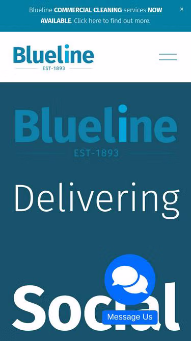 Screenshot of blueline.org.au