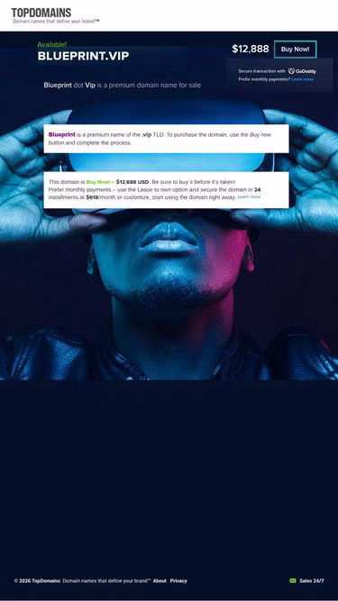 Screenshot of blueprint.vip