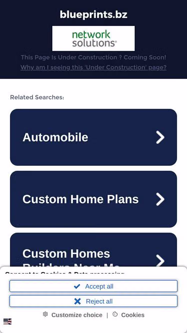 Screenshot of blueprints.bz