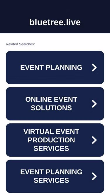 Screenshot of bluetree.live