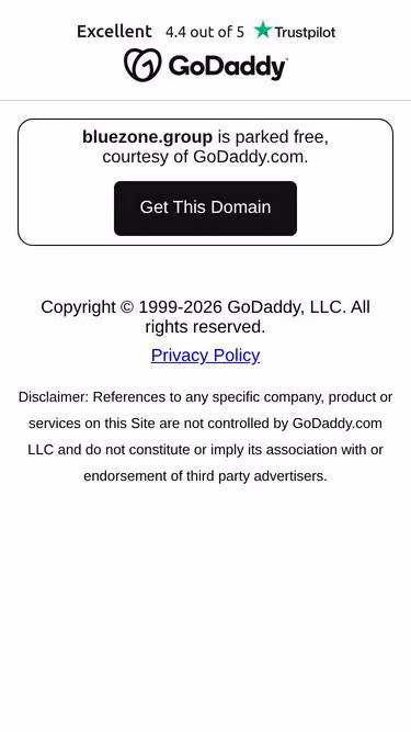 Screenshot of bluezone.group