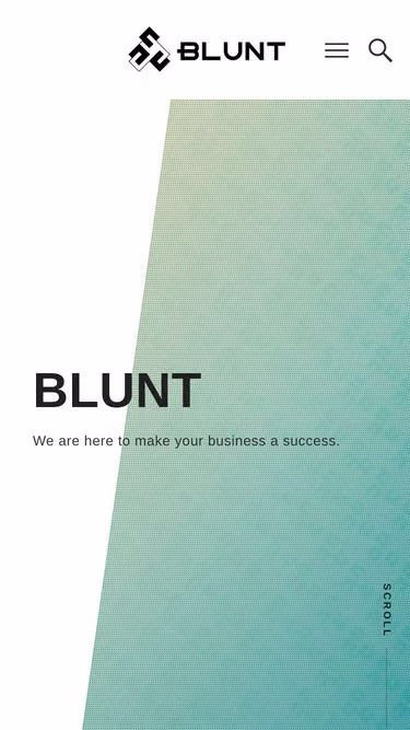 Screenshot of blunt.co.jp