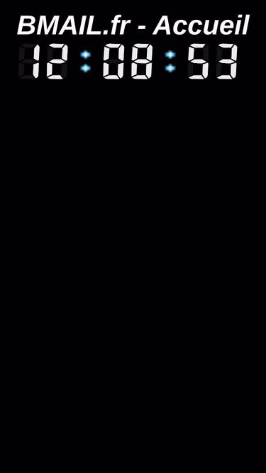 Screenshot of bmail.fr