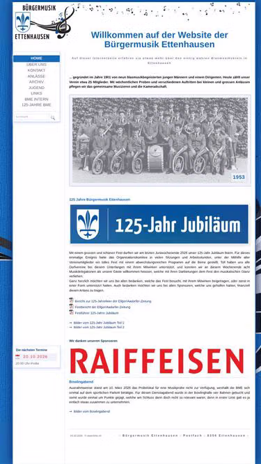 Screenshot of bme.ch