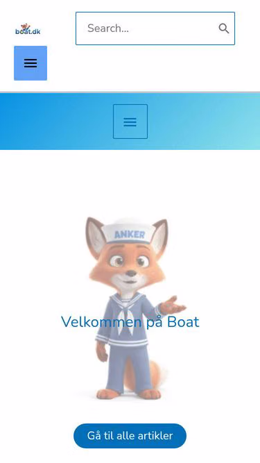 Screenshot of boat.dk