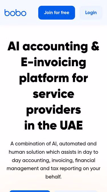 Screenshot of bobo.ae