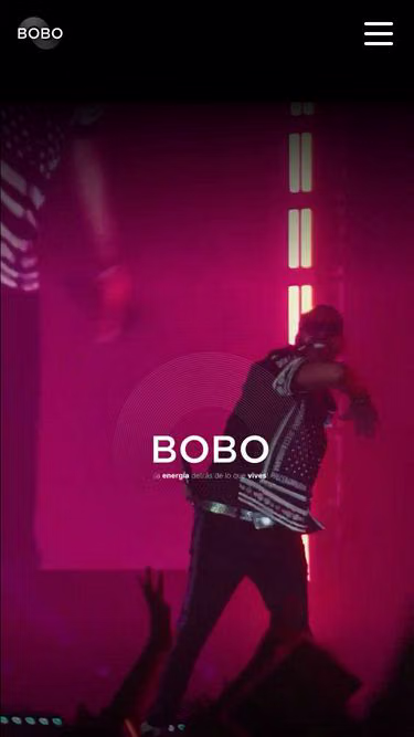 Screenshot of bobo.mx