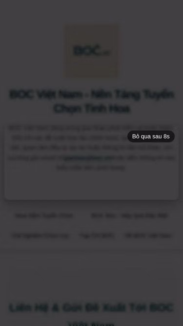 Screenshot of boc.vn