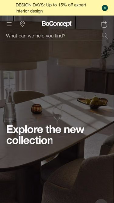 Screenshot of boconcept.ec