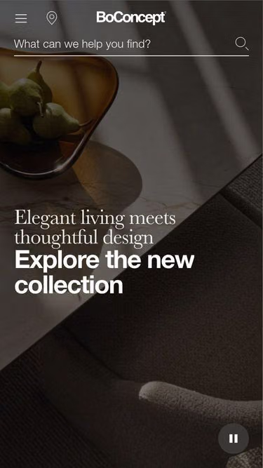 Screenshot of boconcept.it