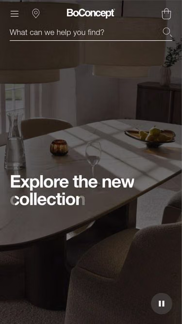 Screenshot of boconcept.qa