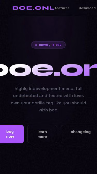 Screenshot of boe.onl