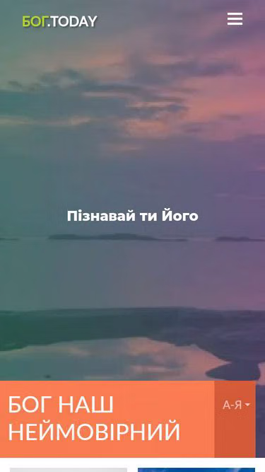 Screenshot of bog.today