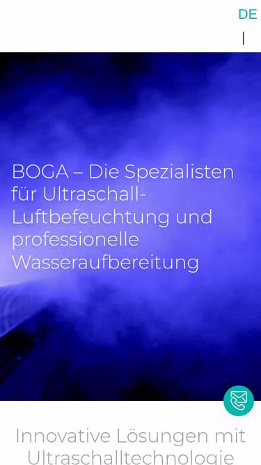Screenshot of boga.de