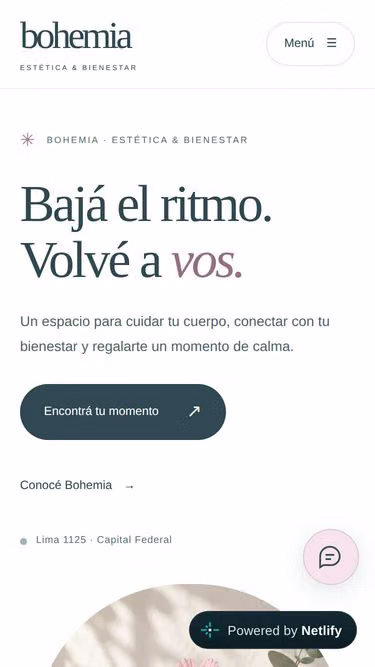 Screenshot of bohemia.net.ar
