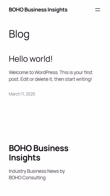 Screenshot of boho.consulting