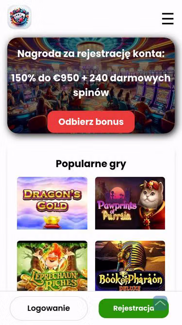 Screenshot of bohocasino.pl