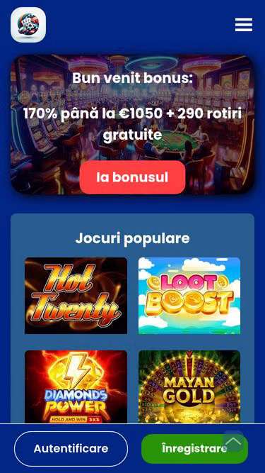 Screenshot of bohocasino.ro