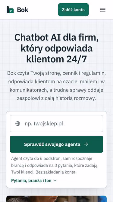 Screenshot of bok.io