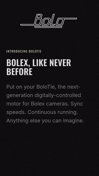 Screenshot of bolo.ltd