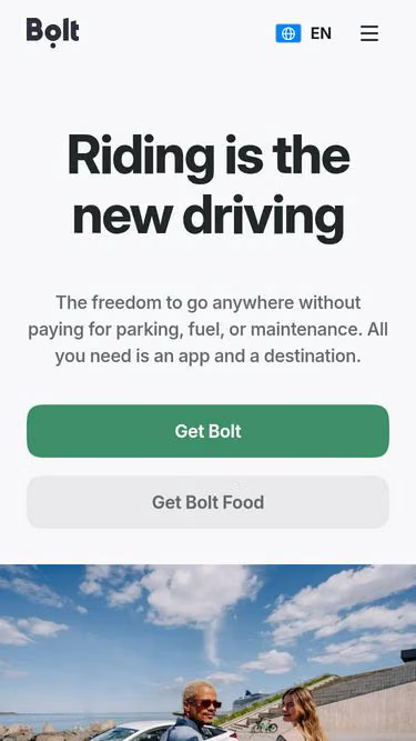 Screenshot of bolt.homes